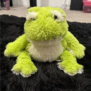 Plush Green Frog Warmie w/ Lavender Scent